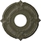 Ekena Millwork Attica Ceiling Medallion (Fits Canopies up to 3 1/2"), 12 3/4"OD x 4"ID x 1/2"P, Witch Hazel CM12ATWHF - alternate 1